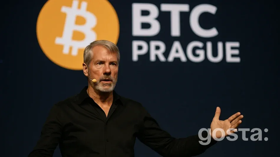 Біткоїн як фундамент криптоекономіки: Майкл Сейлор на BTC Prague