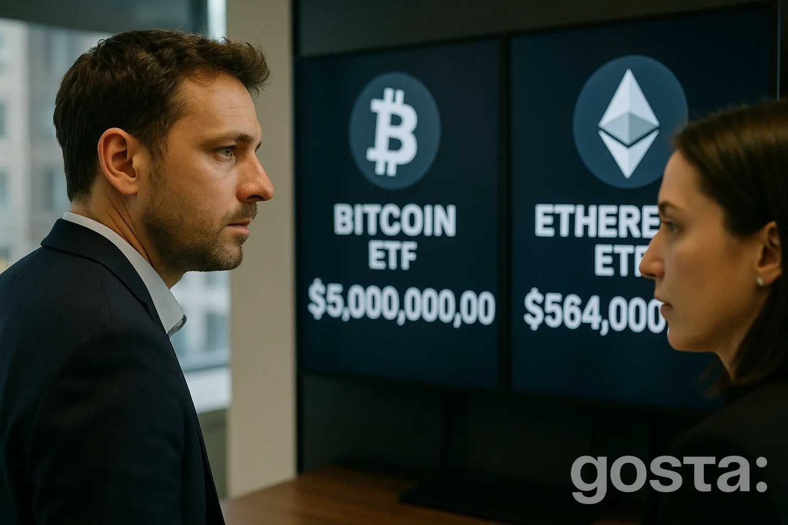 Травень 2025: Приплив капіталу в спотові біткоїн- та Ethereum-ETF зростає