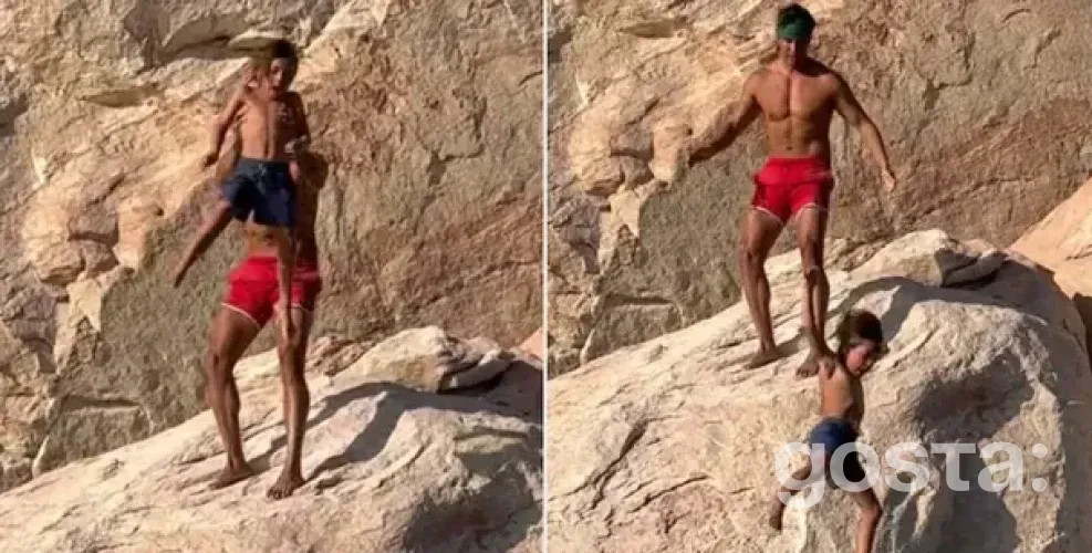 Скандал навколо блогера: відео з сином, скинутим зі скелі, викликало обурення