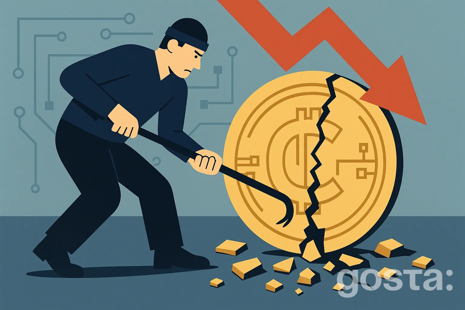 Криптоіндустрія: втрати та виклики 2025 року