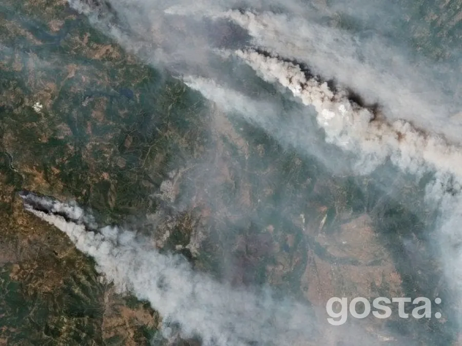 Катастрофічні лісові пожежі: дим накрив значну частину Європи