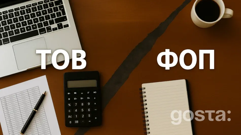 ФОП і ТОВ - різниця