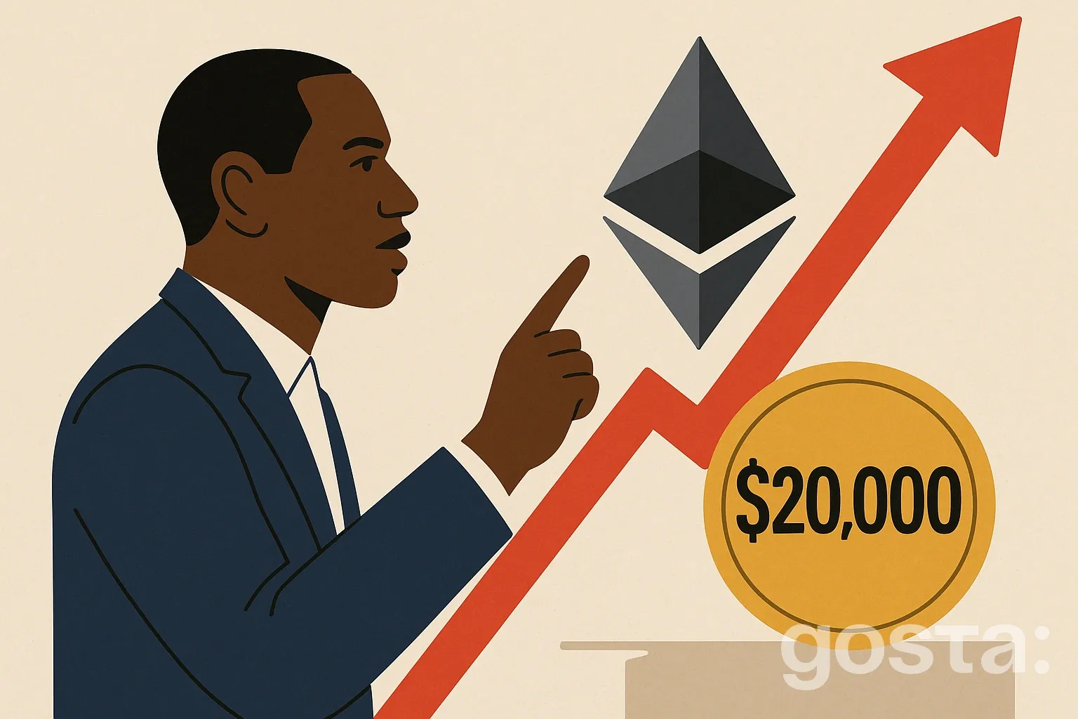 Ethereum на шляху до $20 000: прогноз від співзасновника BitMEX
