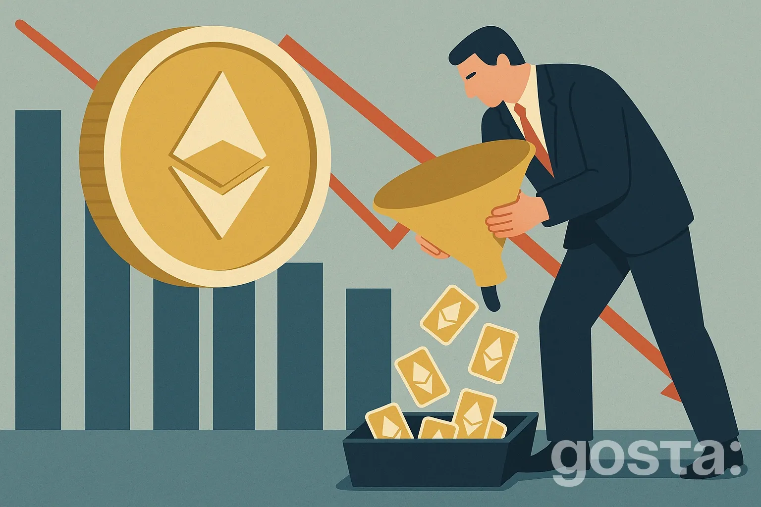 Відтік капіталу з Ethereum та біткоїн-ETF: що відбувається на ринку?