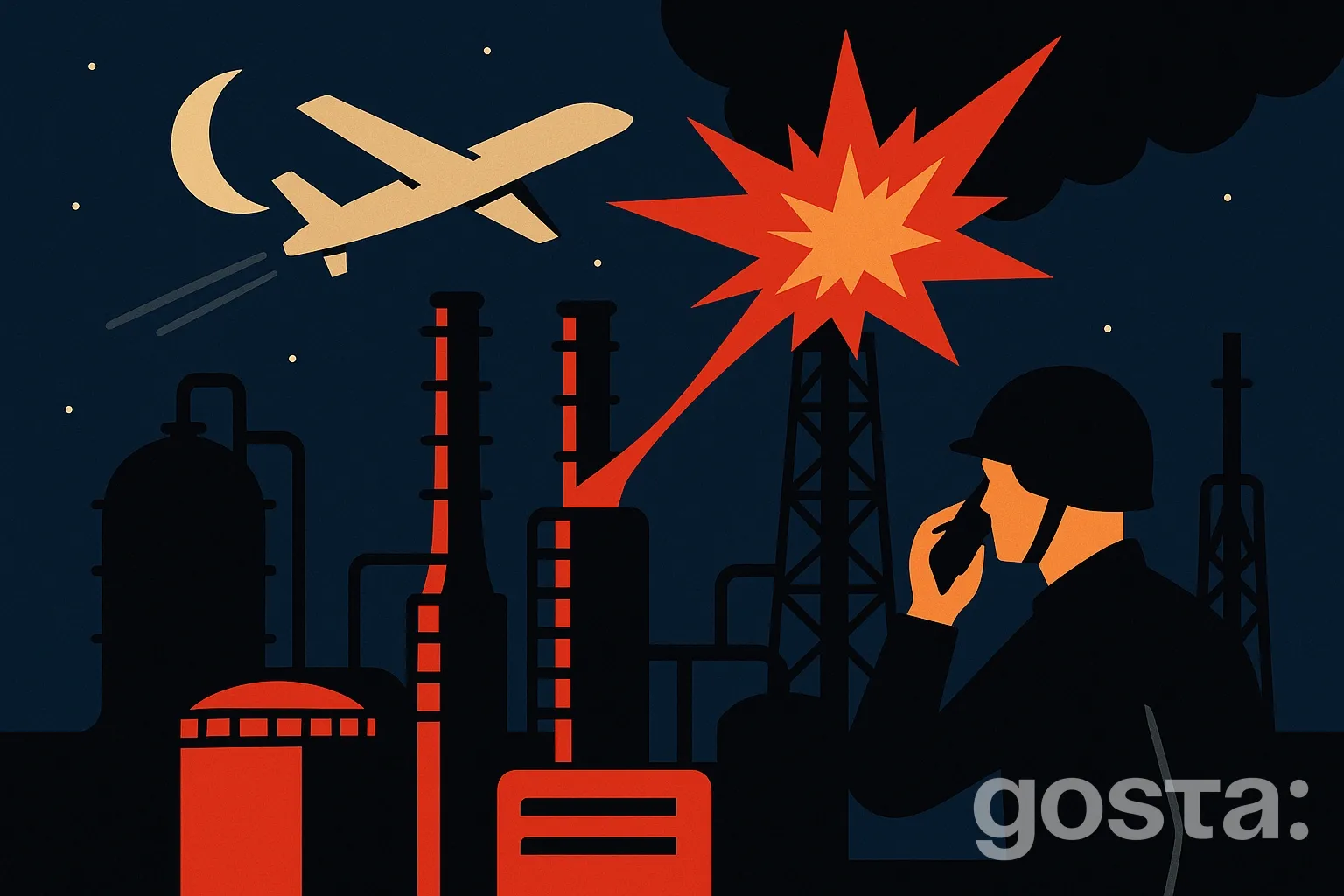 Атака безпілотників на НПЗ у Волгограді: пожежа без жертв