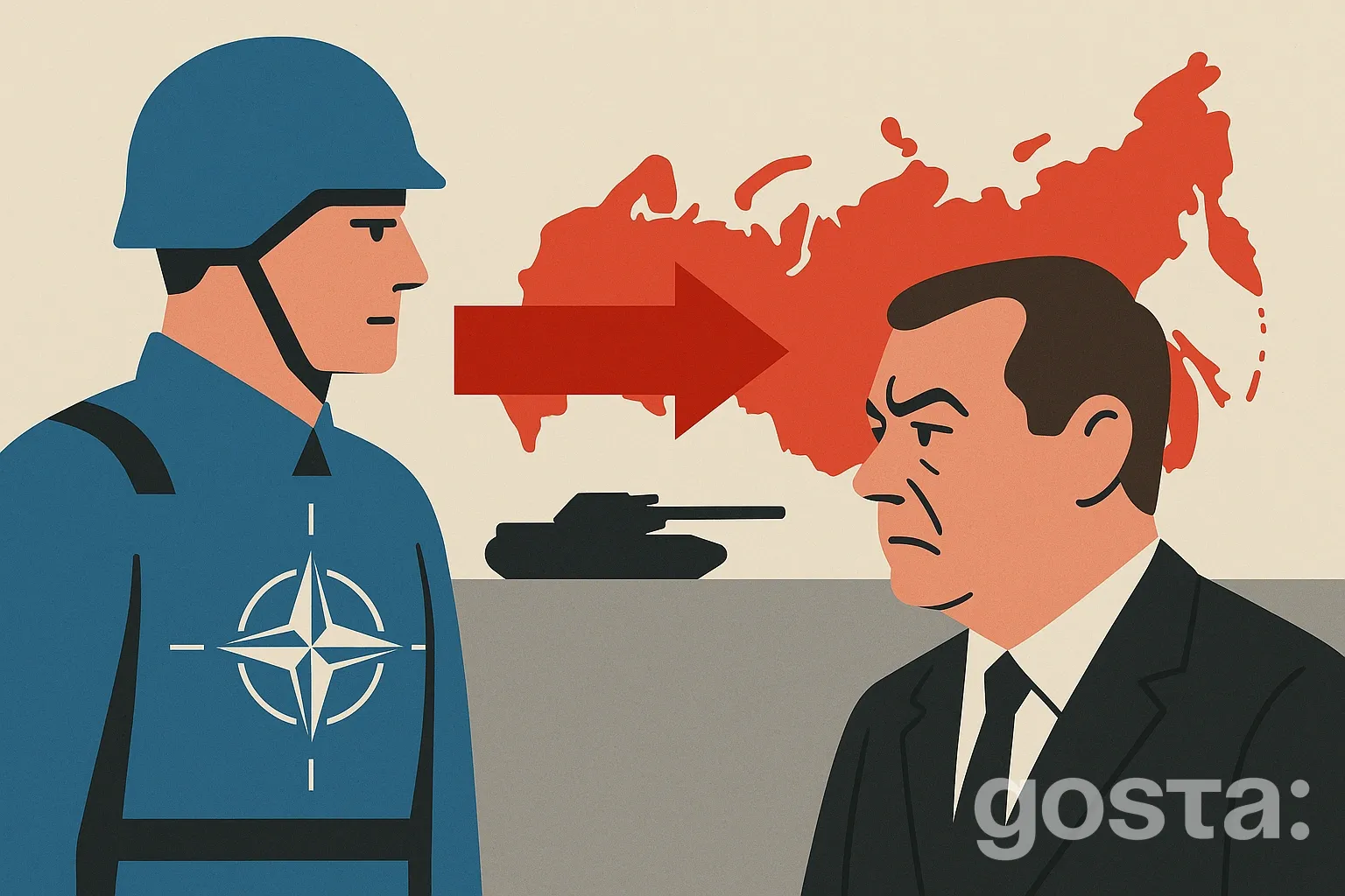 Дмитро Медведєв погрожує Фінляндії виставленням рахунку на 20 трлн рублів