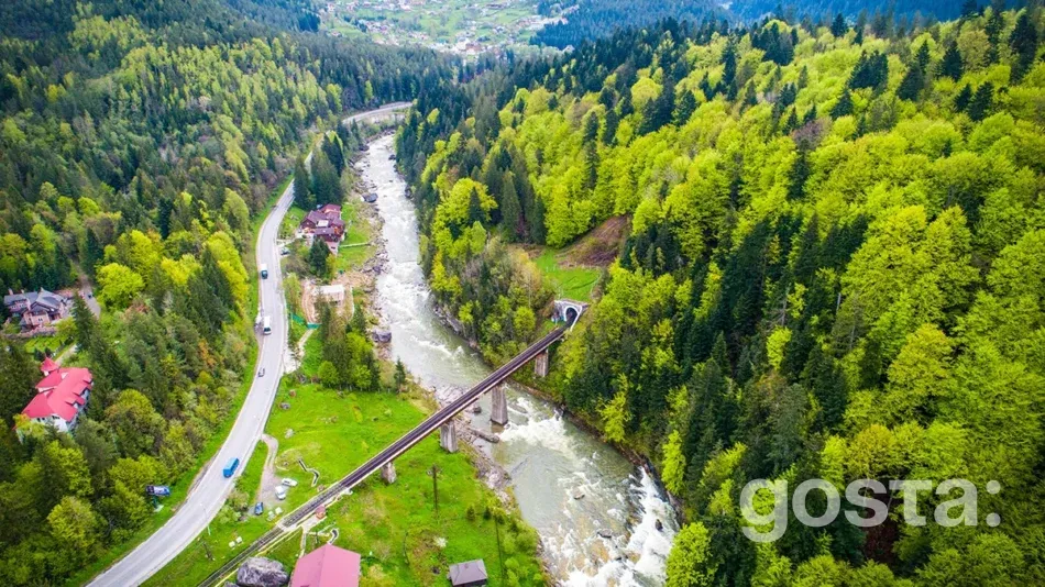 Yaremche vacation in spring