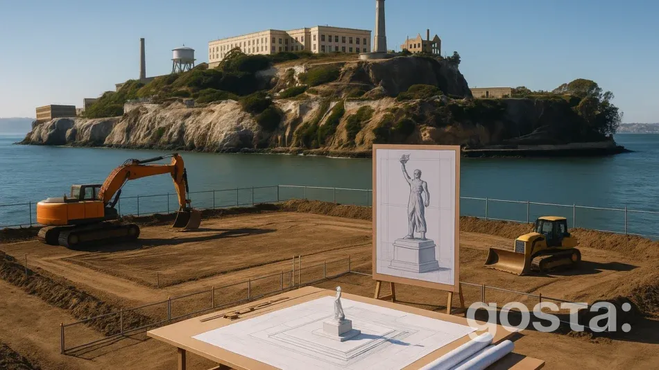 Алькатрас готують до колоса: статуя Прометея за $450 млн може вирости до 137 метрів – що відомо