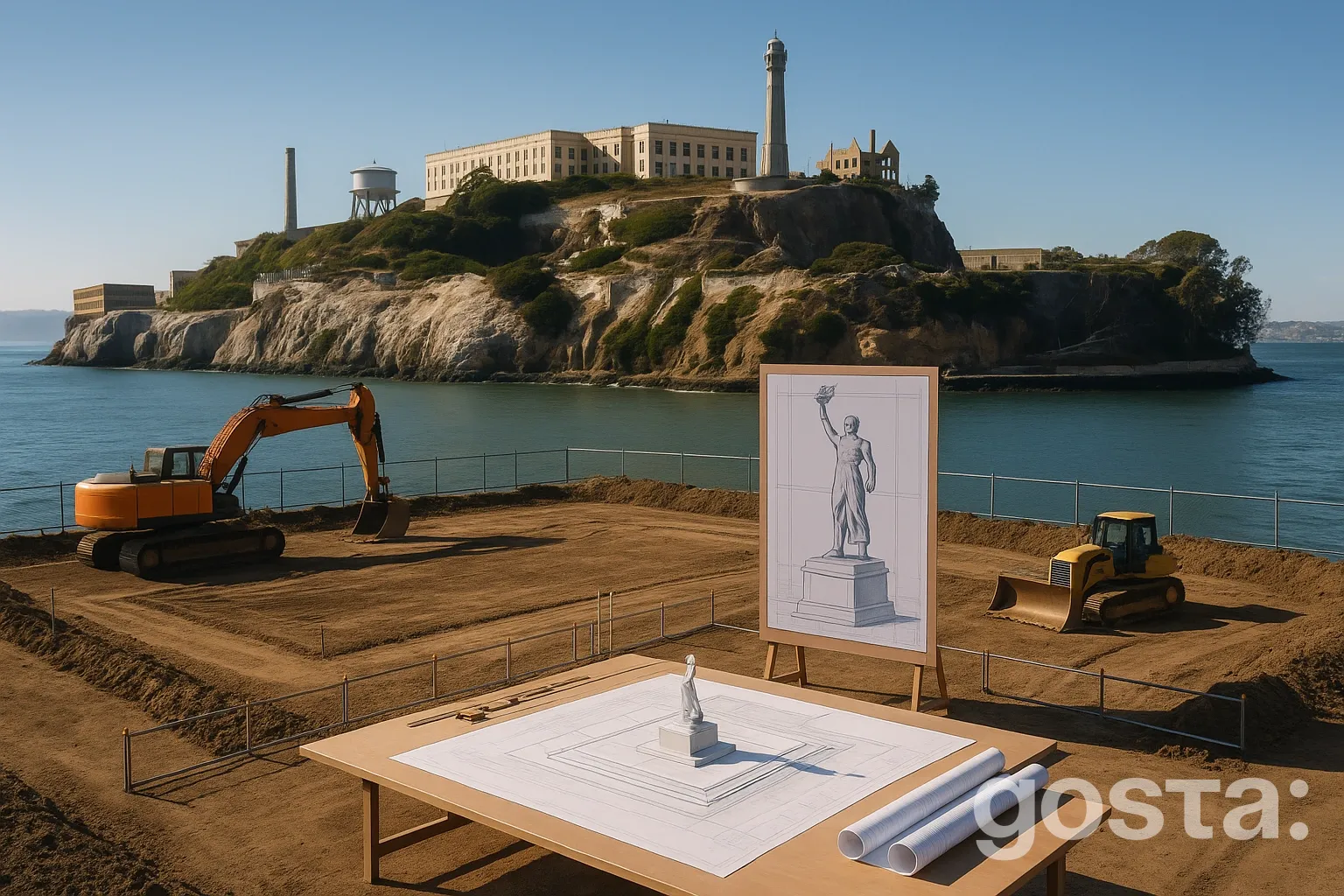 Алькатрас готують до колоса: статуя Прометея за $450 млн може вирости до 137 метрів – що відомо