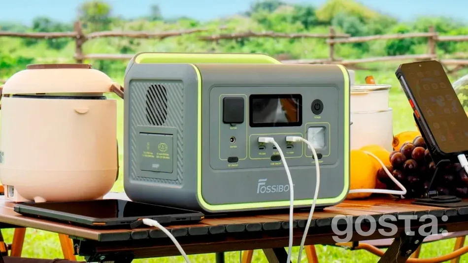 Зарядні станції для подорожей, кемпінгу