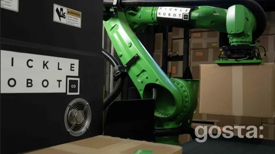 Pickle Robot виводить на склади одноруких AI-роботів: до 1 500 коробок на годину та вантажі до 50 фунтів