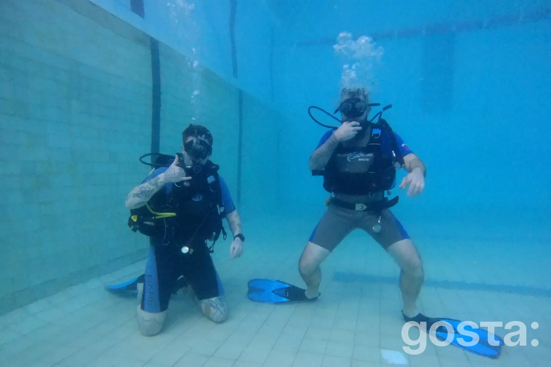 Дайвінг-реабілітація для поранених захисників: ветерани занурюються в басейні для фізичного і психічного відновлення.