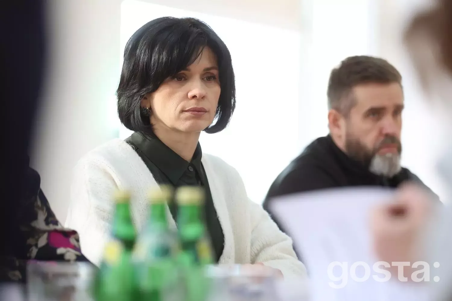 На зображенні учасники підписання меморандуму між Україною та США у сфері медичного співробітництва МВС.