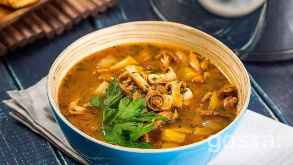 Солянка рецепт з грибами