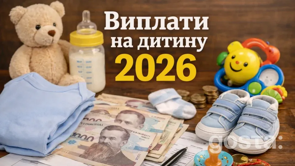 Виплати на дитину 2026