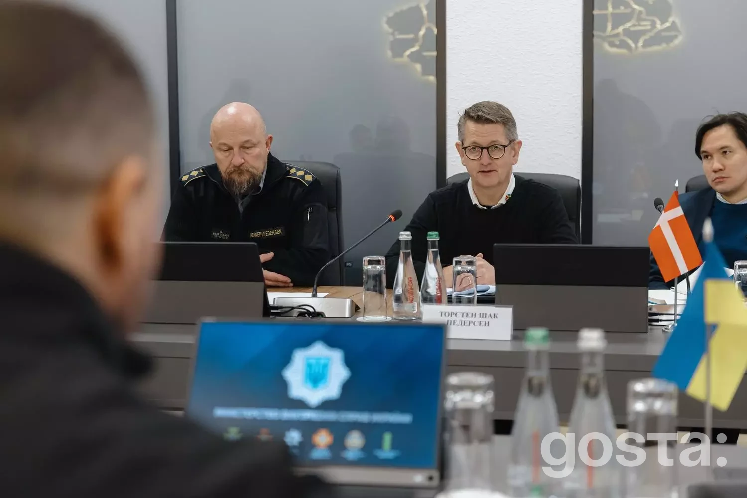 Зустріч МВС України з Данією: обговорення співпраці з надзвичайних ситуацій, Ігор Клименко, Торстен Шак Педерсен.