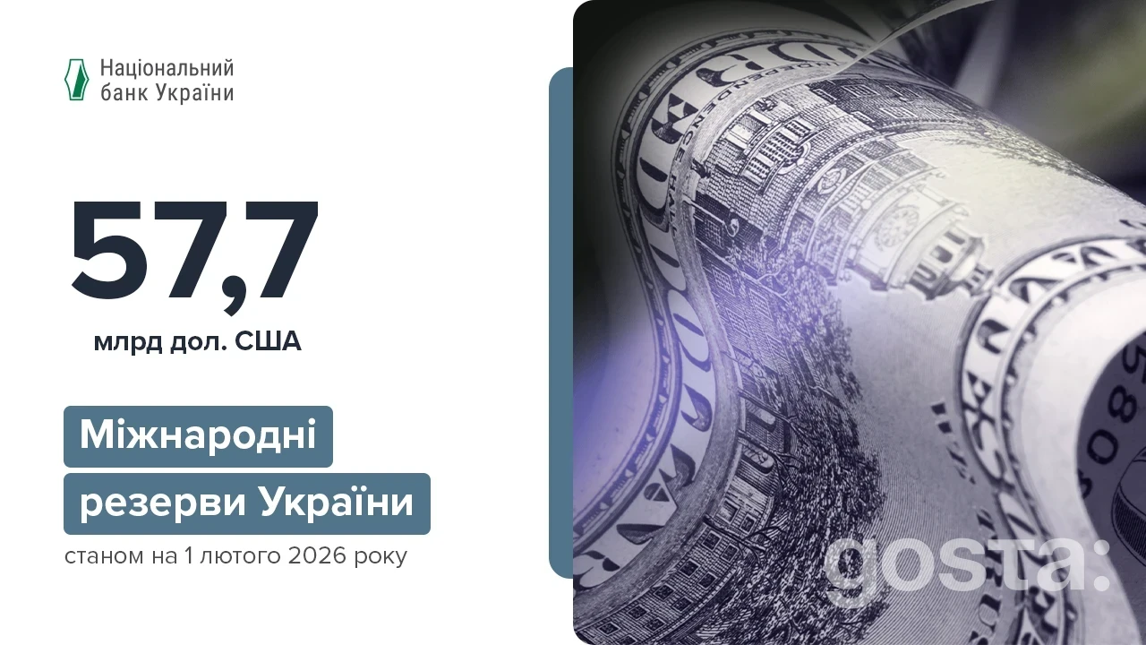 Міжнародні резерви України побили рекорд: що підняло їх до 57 660,3 млн дол. США?