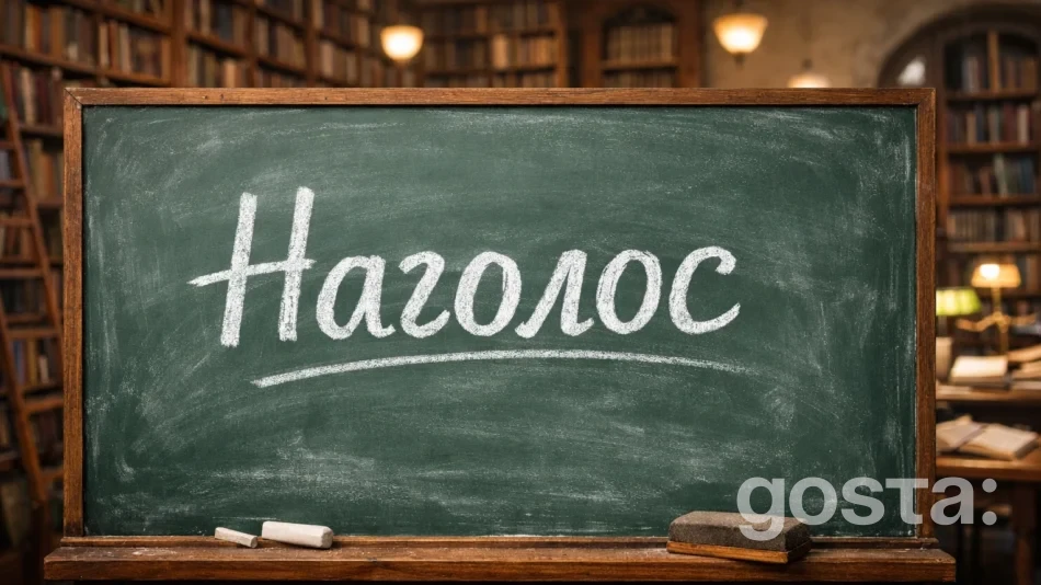 Наголос правила