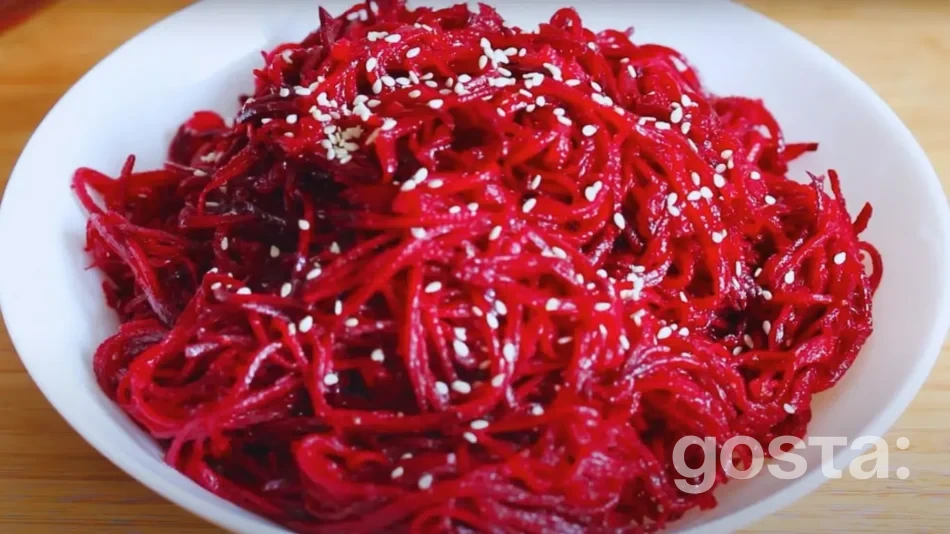 Салат з буряком по корейськи